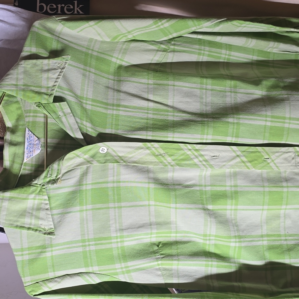 Vintage Plaid Short Jumper